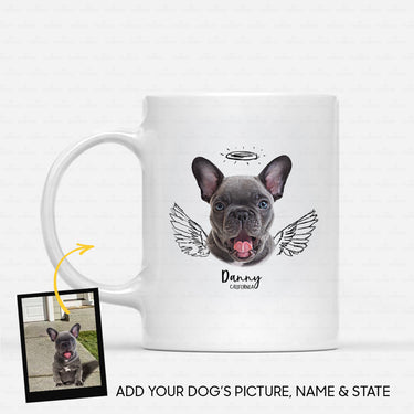 Personalized Gift - Funny Sketching Line Art Gift For Puppy Lovers - White Mug